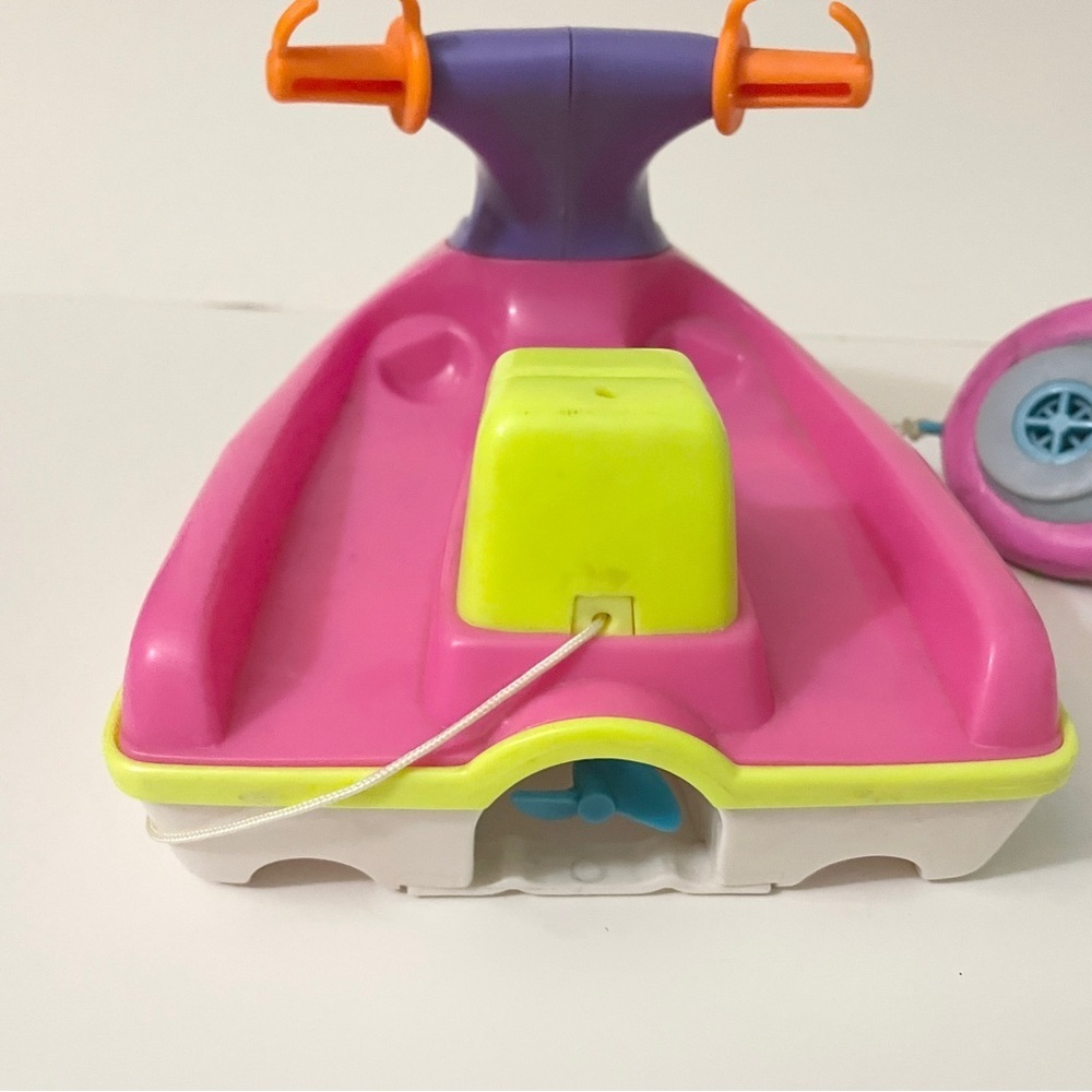 VTG 1997 Cabbage Patch Kids Splash n Fun Jet Ski Wave Cruiser & Dolphin - Picture 12 of 16